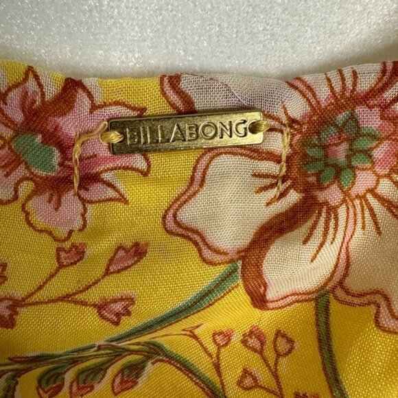 Billabong- Spellbound Floral Smocked Waist Maxi Dress - NWT - Picture 6 of 6